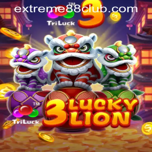 Unveiling the Excitement of 3LUCKYLION at EXTREME88 CASINO